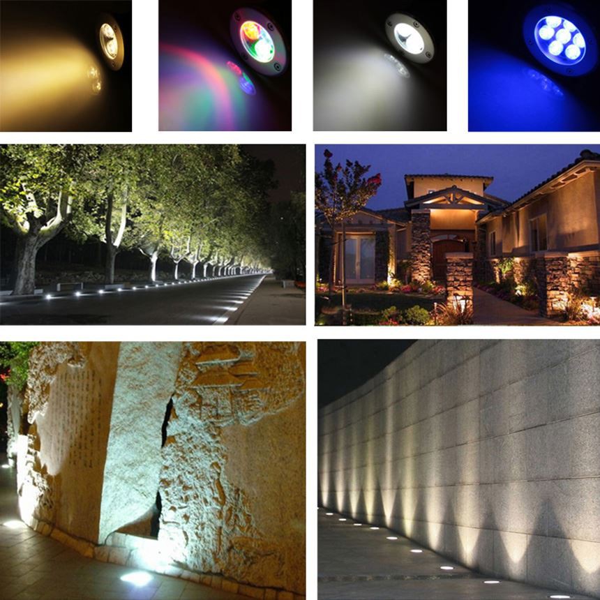 underground light outdoor square one led lighting ip67 3w manufacturers